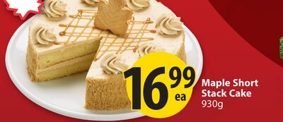 Maple Short Stack Cake from Save-On-Foods