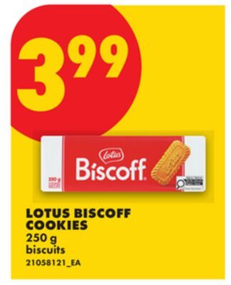LOTUS BISCOFF COOKIES from No Frills