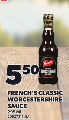 FRENCH'S CLASSIC WORCESTERSHIRE SAUCE from Loblaws City Market