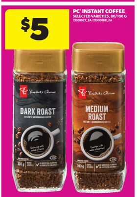 PC® INSTANT COFFEE from Real Canadian Superstore