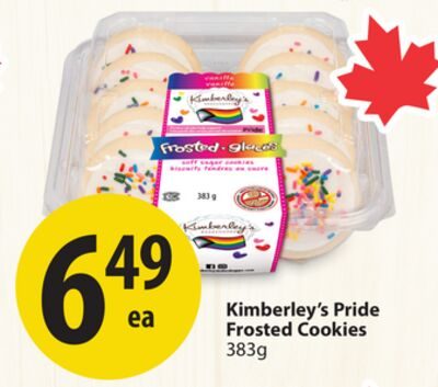 Kimberley's Pride Frosted Cookies from Save-On-Foods