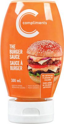 Compliments Mayonnaise Flavoured or The Burger Sauce from Thrifty Foods